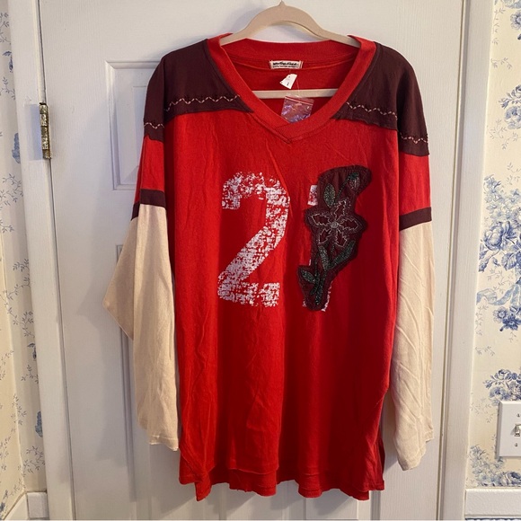 NWOT Free People We the Free Halftime Tee - Picture 6 of 7